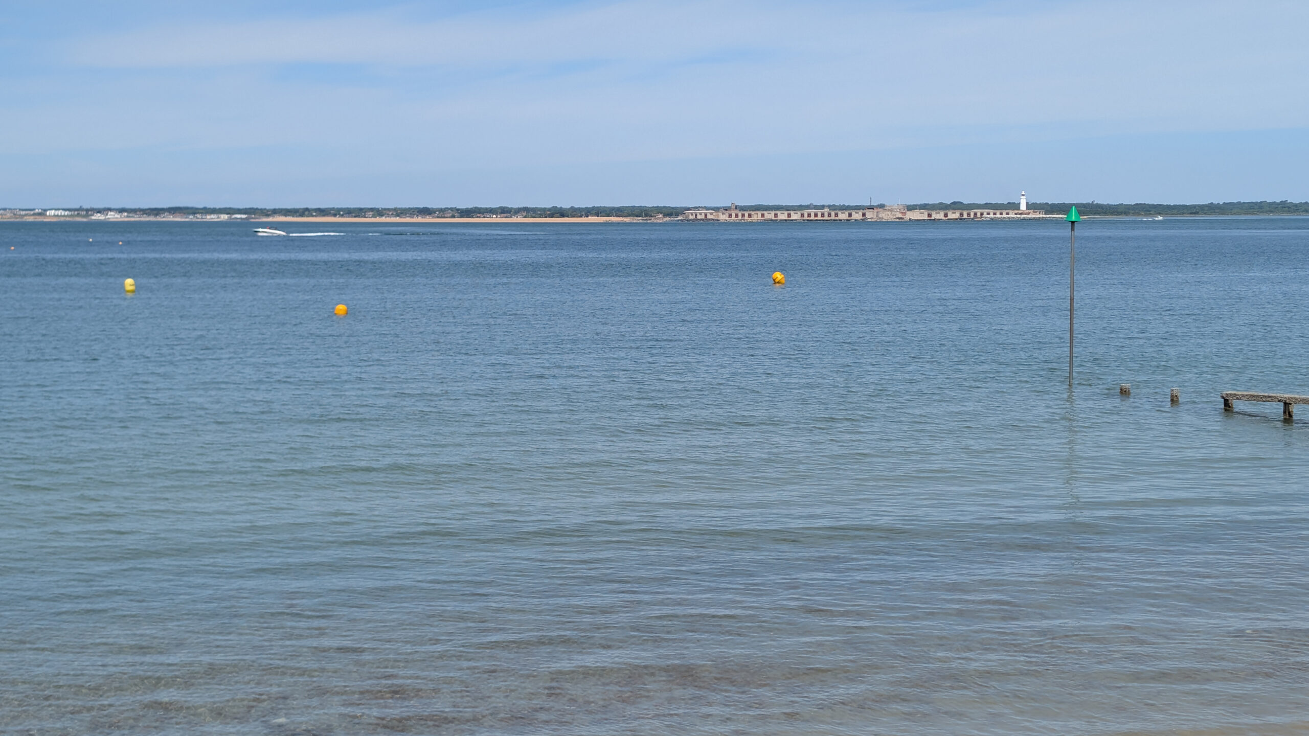 Colwell Bay buoys