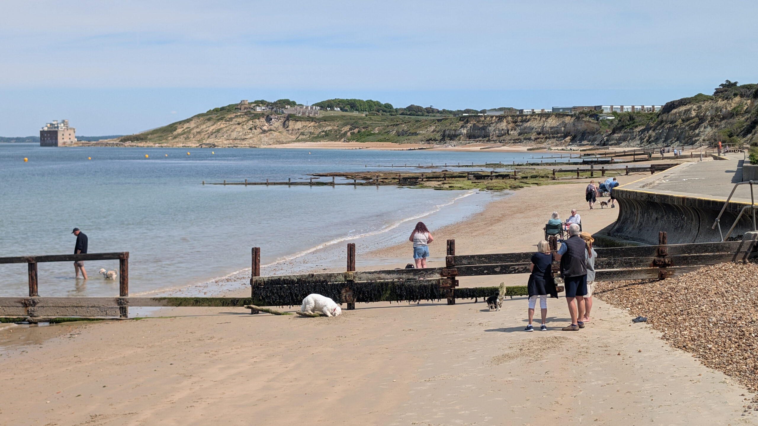 Colwell Bay buoys
